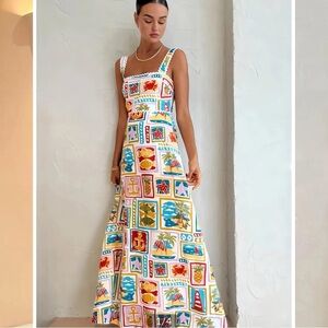 Commense Colorful Patterned Maxi Dress